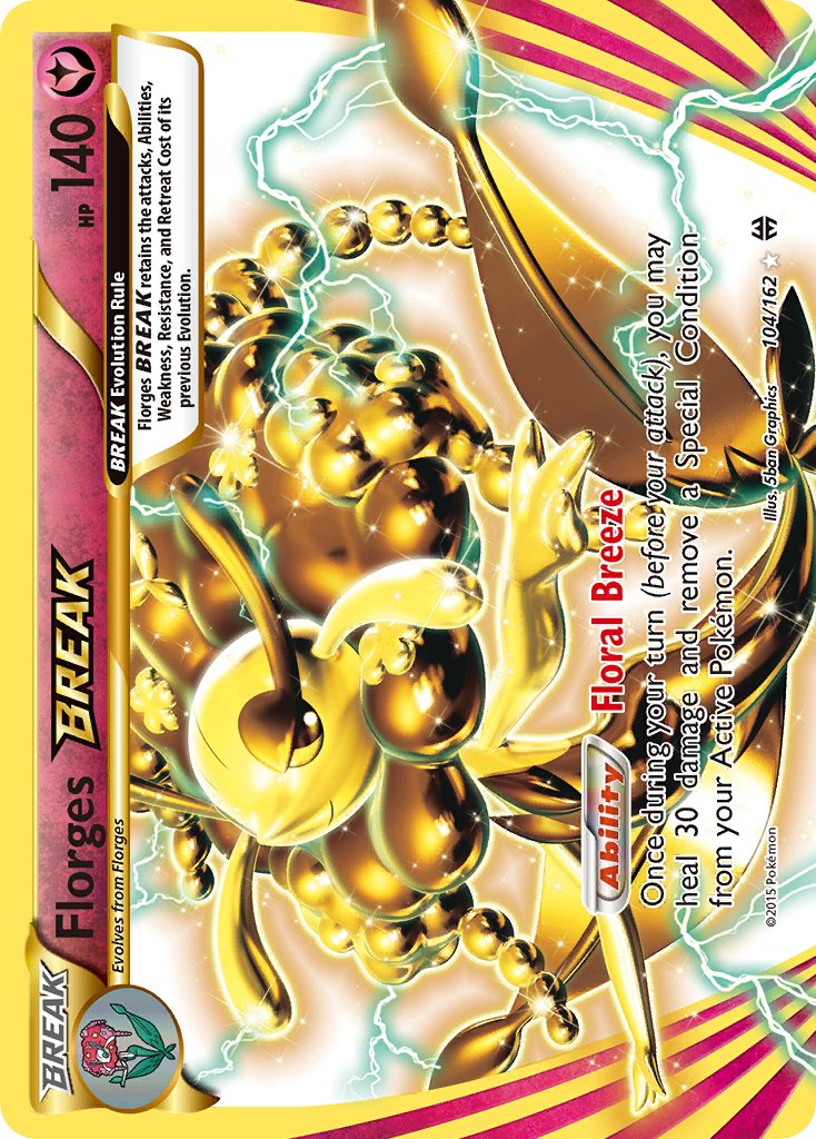 Florges BREAK (104/162) [XY: BREAKthrough] - Dark Crystal Cards