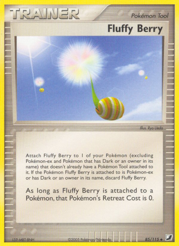 Fluffy Berry (85/115) [EX: Unseen Forces] - Dark Crystal Cards