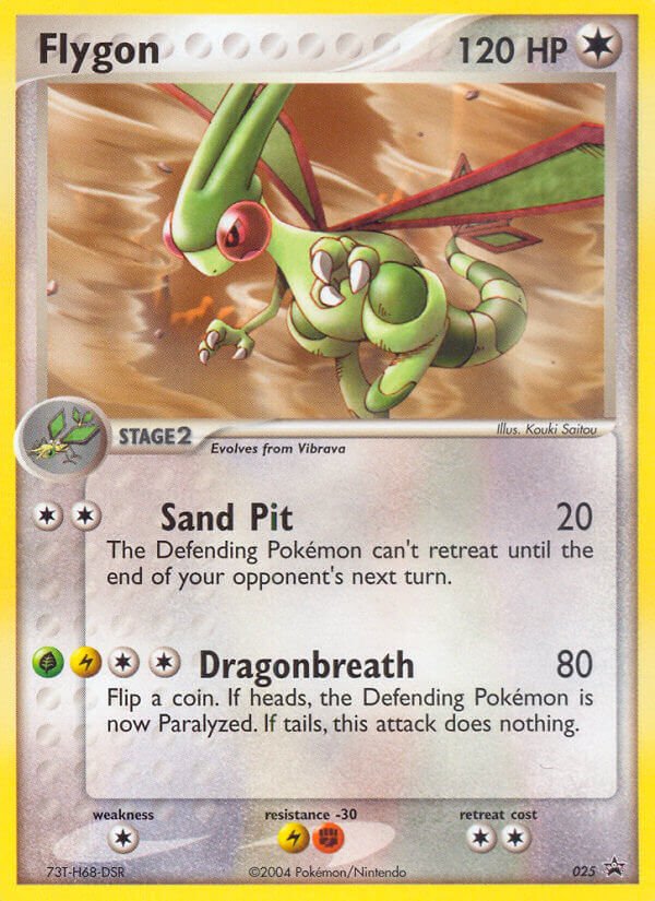 Flygon (025) [Nintendo: Black Star Promos] - Dark Crystal Cards