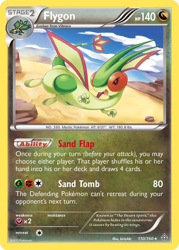 Flygon (110/160) [XY: Primal Clash] - Dark Crystal Cards
