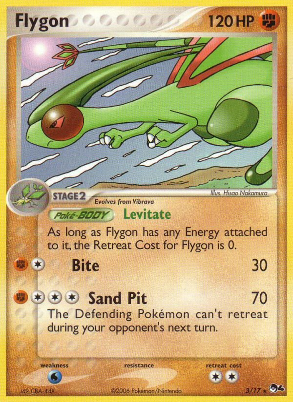 Flygon (3/17) [POP Series 4] - Dark Crystal Cards
