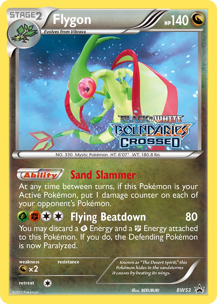 Flygon (BW53) [Black & White: Black Star Promos] - Dark Crystal Cards