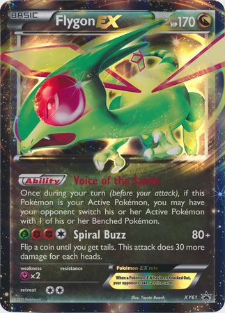 Flygon EX (XY61) (Jumbo Card) [XY: Black Star Promos] - Dark Crystal Cards