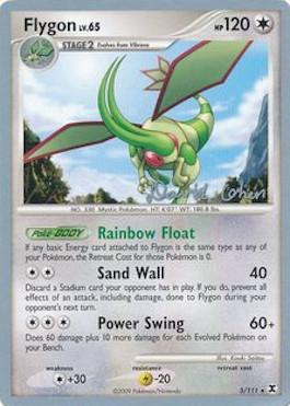 Flygon LV.65 (5/111) (Stallgon - David Cohen) [World Championships 2009] - Dark Crystal Cards