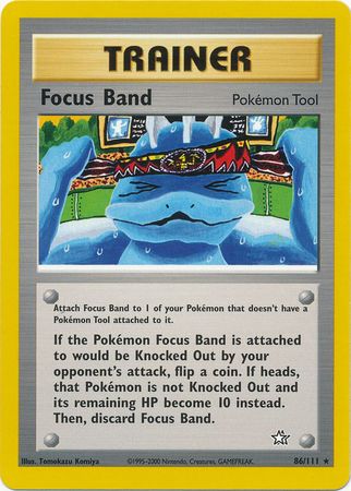 Focus Band (86/111) [Neo Genesis Unlimited] - Dark Crystal Cards