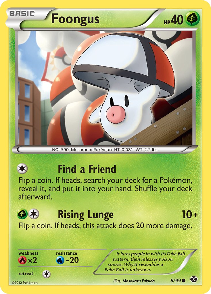Foongus (8/99) [Black & White: Next Destinies] - Dark Crystal Cards