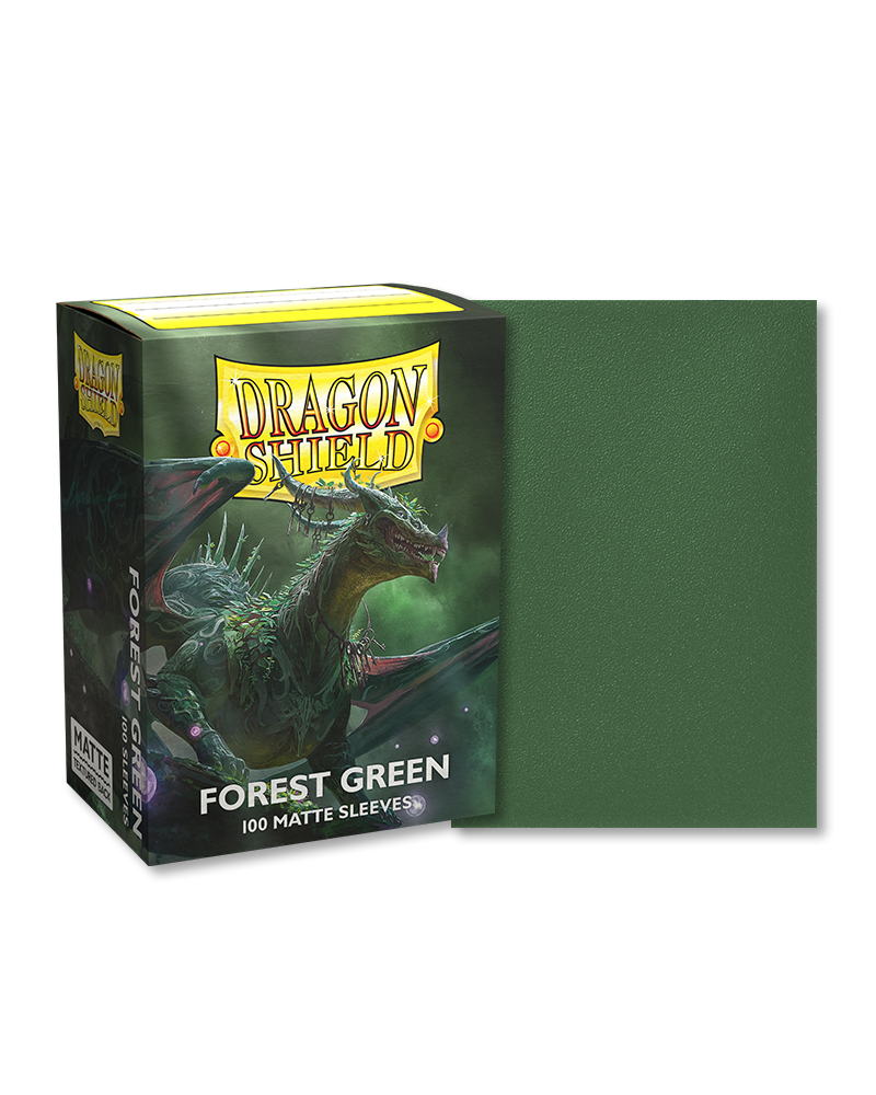 Dragon Shield Standard Sleeve 100ct - Forest Green