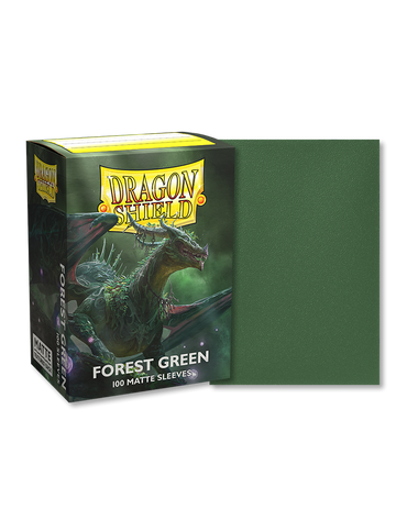 Dragon Shield Standard Sleeve 100ct - Forest Green