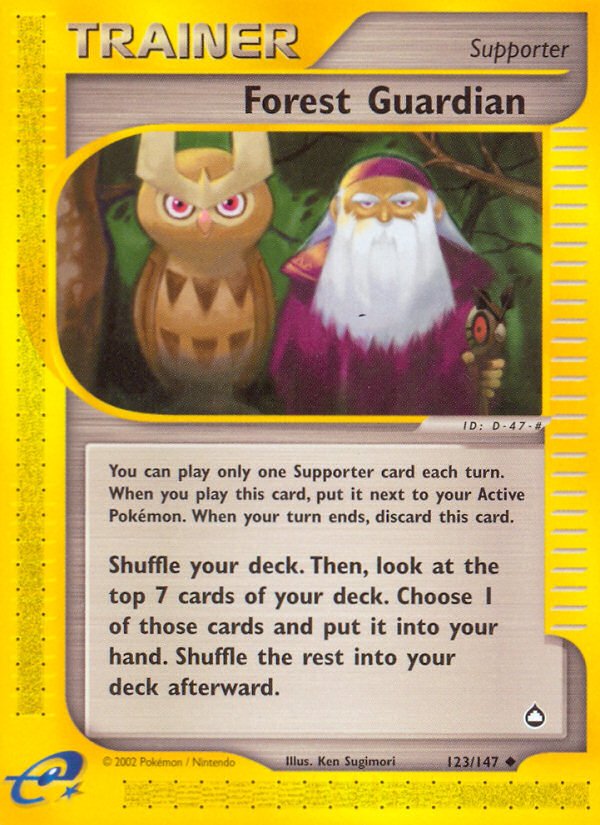 Forest Guardian (123/147) [Aquapolis] - Dark Crystal Cards