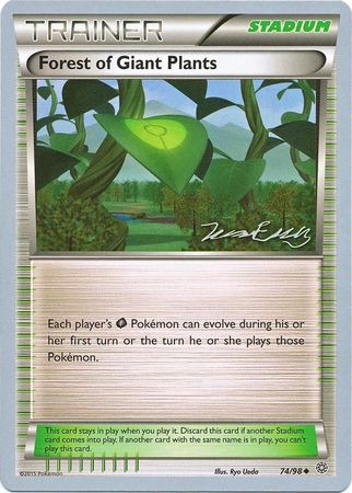 Forest of Giant Plants (74/98) (Bebe - Jesper Eriksen) [World Championships 2016] - Dark Crystal Cards