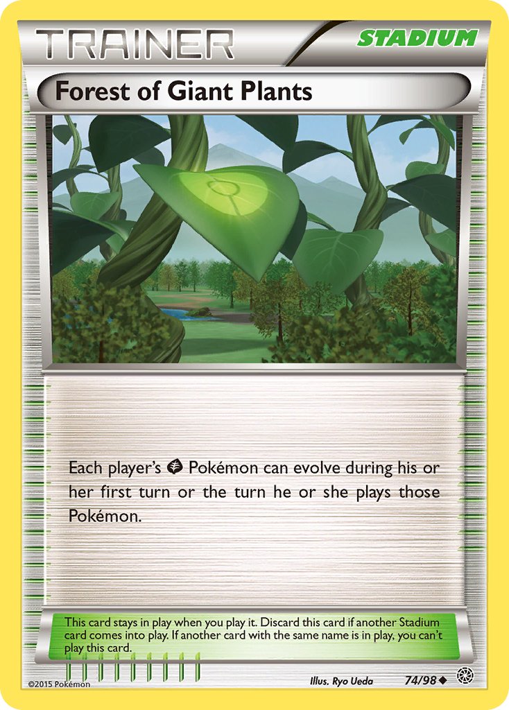 Forest of Giant Plants (74/98) [XY: Ancient Origins] - Dark Crystal Cards