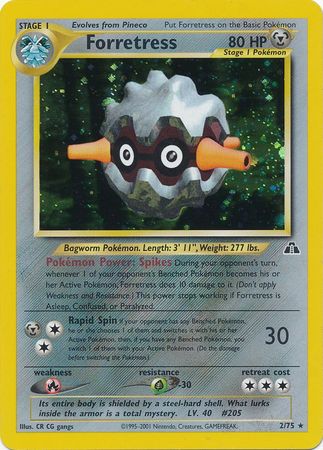 Forretress (2/75) [Neo Discovery Unlimited] - Dark Crystal Cards