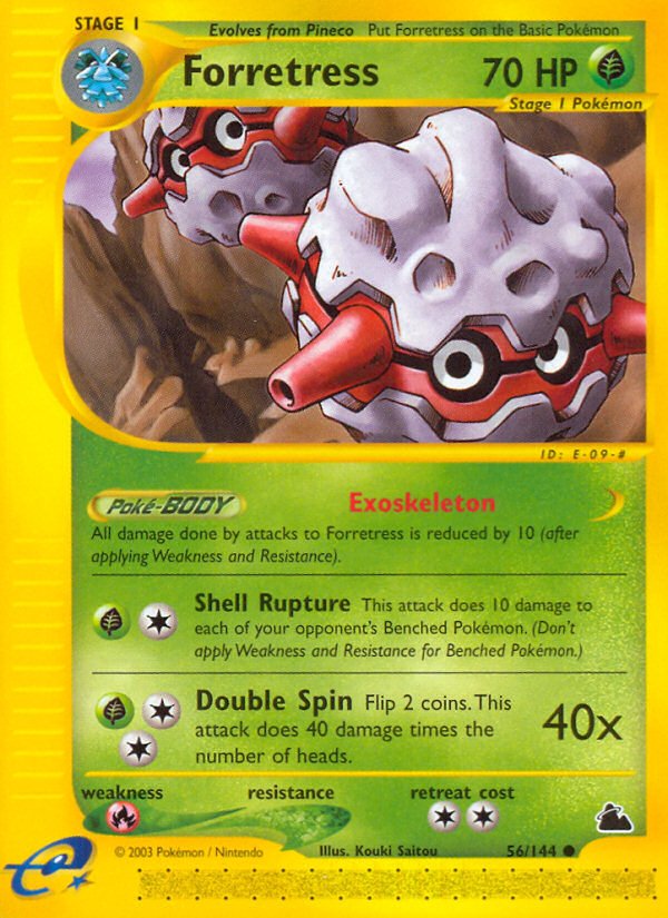 Forretress (56/144) [Skyridge] - Dark Crystal Cards