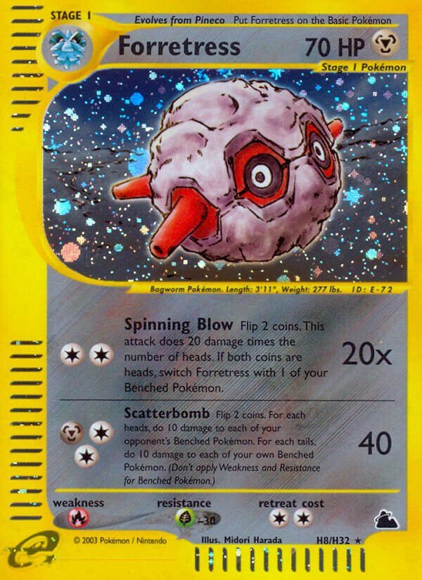 Forretress (H8/H32) [Skyridge] - Dark Crystal Cards