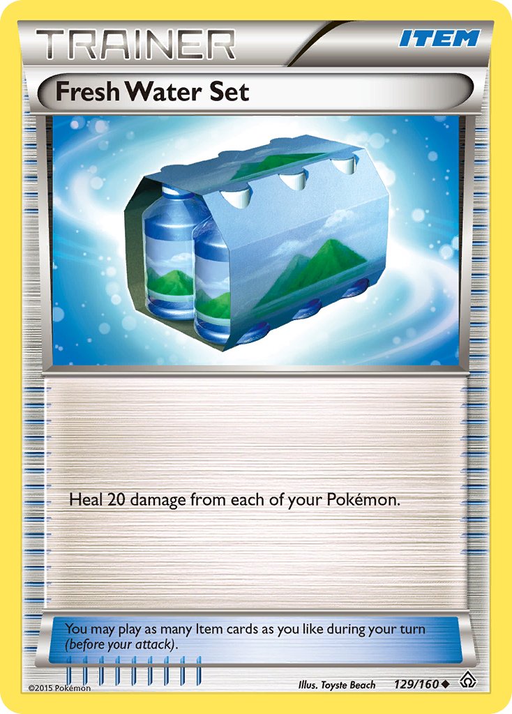 Fresh Water Set (129/160) [XY: Primal Clash] - Dark Crystal Cards