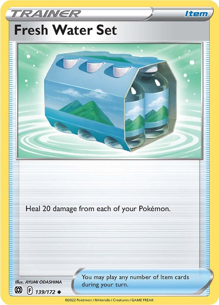Fresh Water Set (139/172) [Sword & Shield: Brilliant Stars] - Dark Crystal Cards