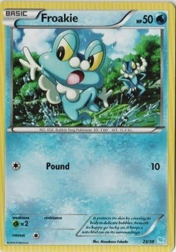 Froakie (23/30) [XY: Trainer Kit 3 - Suicune] - Dark Crystal Cards