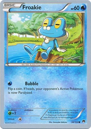 Froakie (38/122) (Ninja Blitz - Cody Walinski) [World Championships 2016] - Dark Crystal Cards
