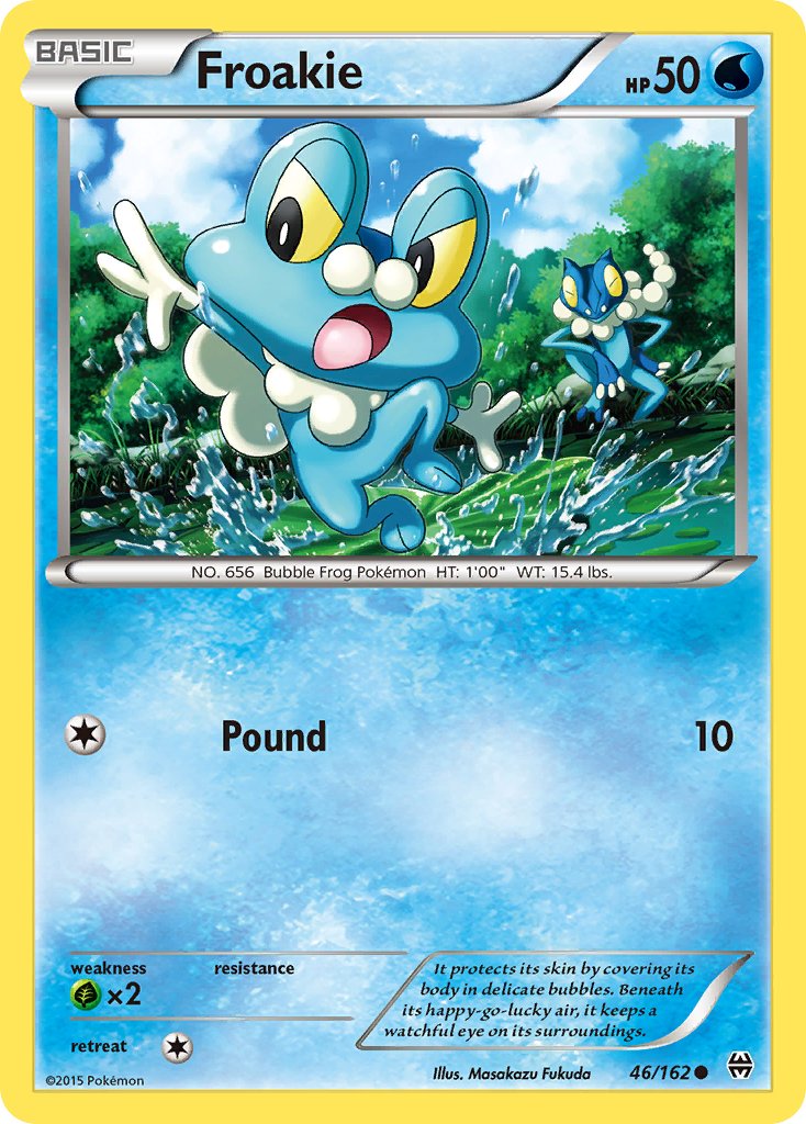 Froakie (46/162) [XY: BREAKthrough] - Dark Crystal Cards