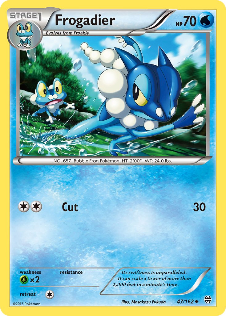 Frogadier (47/162) [XY: BREAKthrough] - Dark Crystal Cards