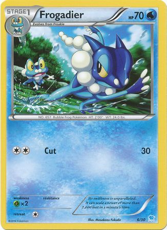Frogadier (6/30) [XY: Trainer Kit 3 - Suicune] - Dark Crystal Cards