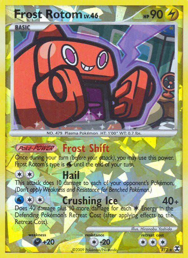 Frost Rotom (RT2) [Platinum: Rising Rivals] - Dark Crystal Cards