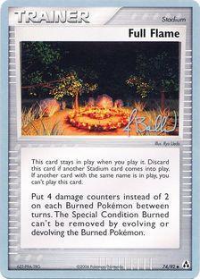 Full Flame (74/92) (Eeveelutions - Jimmy Ballard) [World Championships 2006] - Dark Crystal Cards