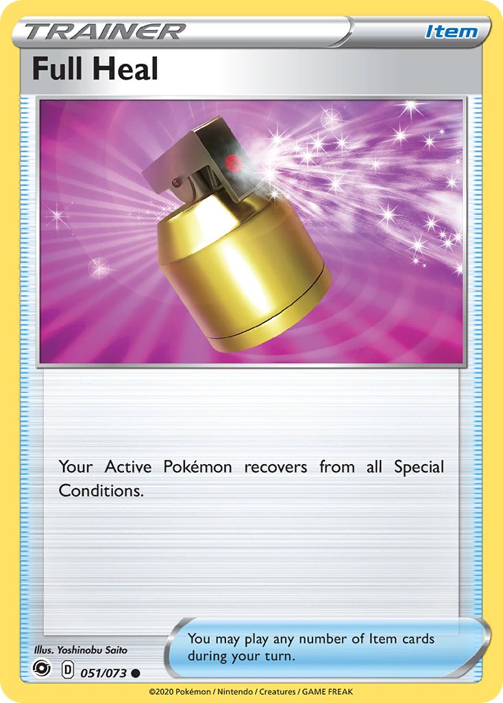 Full Heal (051/073) [Sword & Shield: Champion's Path] - Dark Crystal Cards