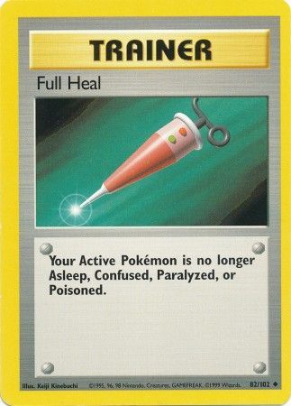 Full Heal (82/102) [Base Set Unlimited] - Dark Crystal Cards