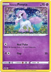 Galarian Ponyta (SWSH013) (General Mills Promo) [Sword & Shield: Black Star Promos] - Dark Crystal Cards