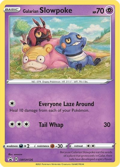 Galarian Slowpoke (SWSH126) [Sword & Shield: Black Star Promos] - Dark Crystal Cards