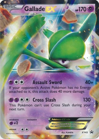 Gallade EX (XY45) (Jumbo Card) [XY: Black Star Promos] - Dark Crystal Cards