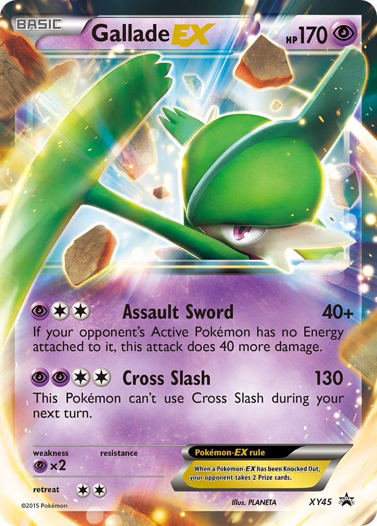 Gallade EX (XY45) [XY: Black Star Promos] - Dark Crystal Cards