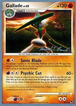 Gallade LV.55 (2/17) (Boltevoir - Michael Pramawat) [World Championships 2010] - Dark Crystal Cards