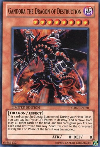 Gandora the Dragon of Destruction [CT07 - EN020] Super Rare - Dark Crystal Cards