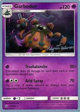 Garbodor (51/145) (Garbanette - Magnus Pedersen) [World Championships 2018] - Dark Crystal Cards