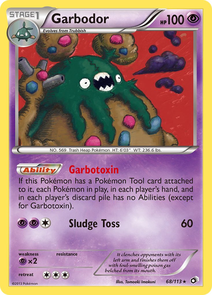 Garbodor (68/113) [Black & White: Legendary Treasures] - Dark Crystal Cards