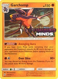 Garchomp (114/236) (Cosmos Holo) [Sun & Moon: Unified Minds] - Dark Crystal Cards