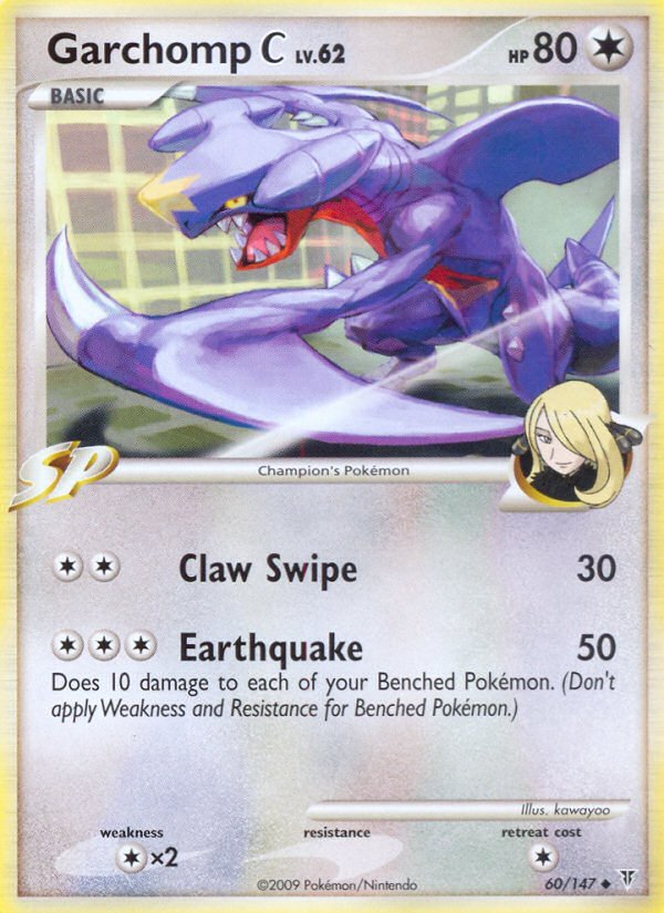 Garchomp C (60/147) [Platinum: Supreme Victors] - Dark Crystal Cards