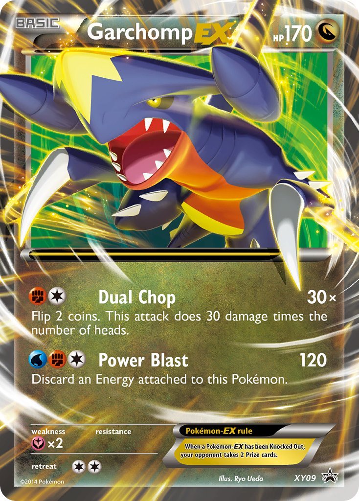 Garchomp EX (XY09) [XY: Black Star Promos] - Dark Crystal Cards