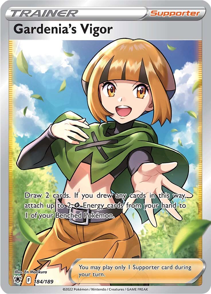 Gardenia's Vigor (184/189) [Sword & Shield: Astral Radiance] - Dark Crystal Cards