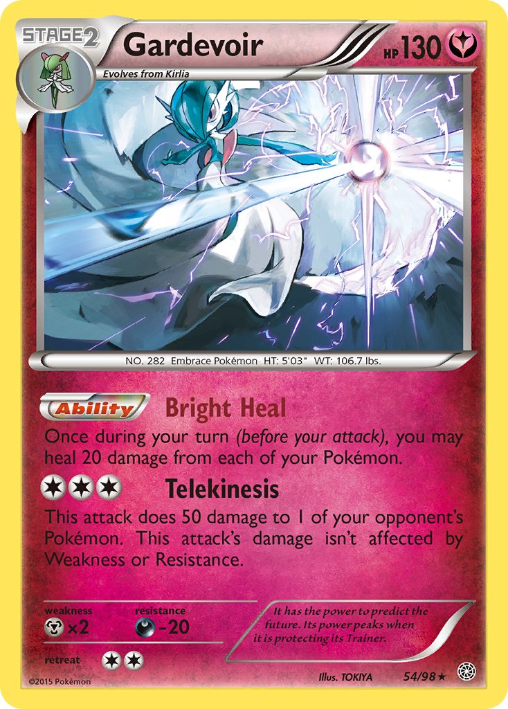 Gardevoir (54/98) [XY: Ancient Origins] - Dark Crystal Cards