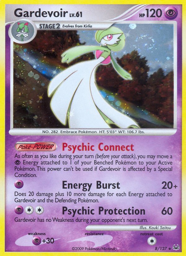 Gardevoir (8/127) [Platinum: Base Set] - Dark Crystal Cards