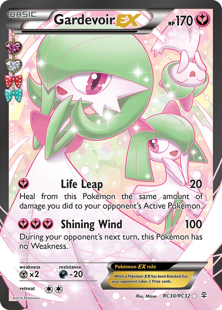 Gardevoir EX (RC30/RC32) [XY: Generations] - Dark Crystal Cards