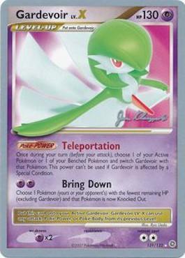 Gardevoir LV.X (131/132) (Psychic Lock - Jason Klaczynski) [World Championships 2008] - Dark Crystal Cards
