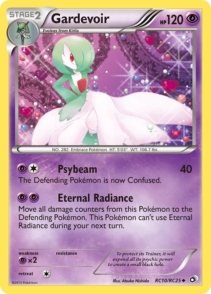 Gardevoir (RC10/RC25) [Black & White: Legendary Treasures] - Dark Crystal Cards