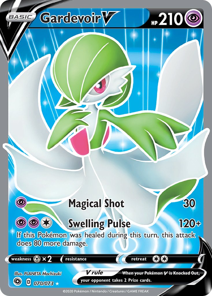 Gardevoir V (070/073) [Sword & Shield: Champion's Path] - Dark Crystal Cards
