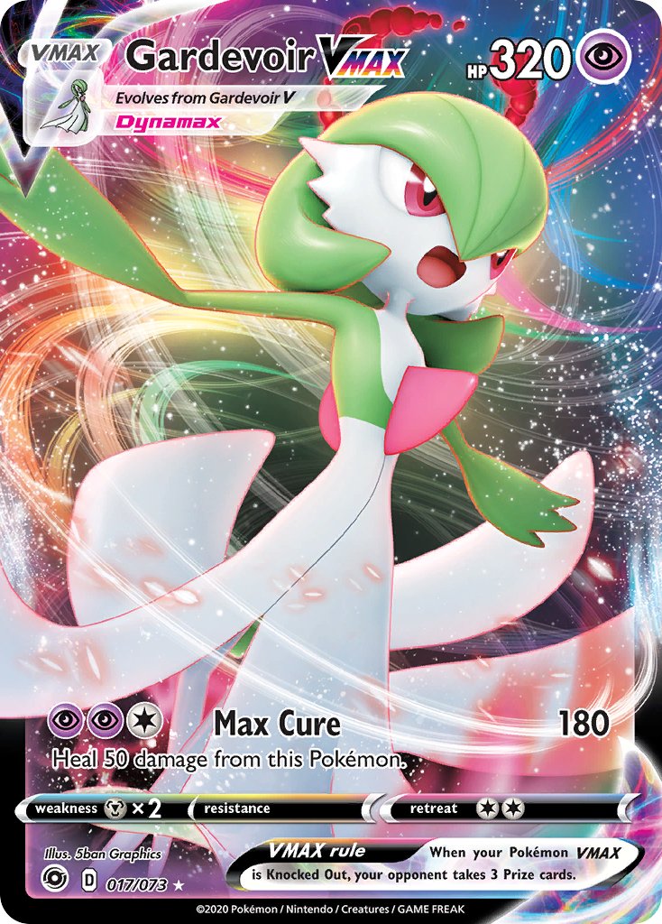 Gardevoir VMAX (017/073) [Sword & Shield: Champion's Path] - Dark Crystal Cards