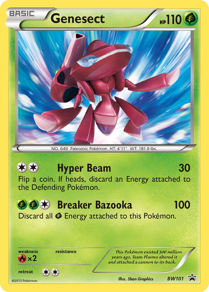 Genesect (BW101) [Black & White: Black Star Promos] - Dark Crystal Cards