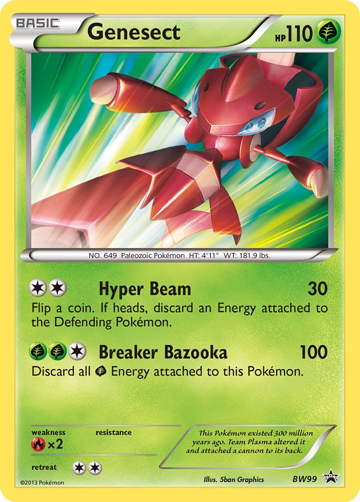 Genesect (BW99) [Black & White: Black Star Promos] - Dark Crystal Cards